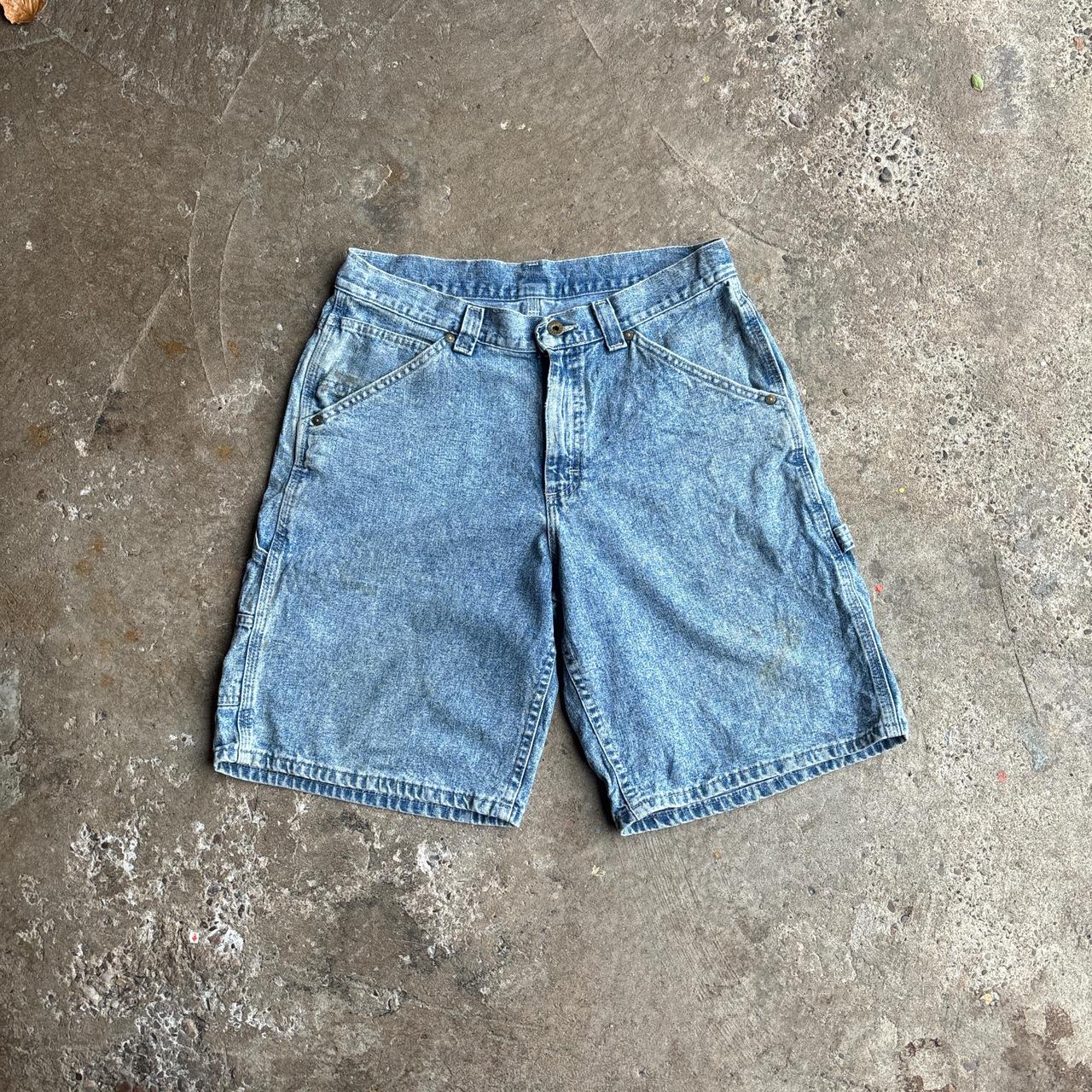 Light Blue Denim Lee Carpenter Jean Shorts