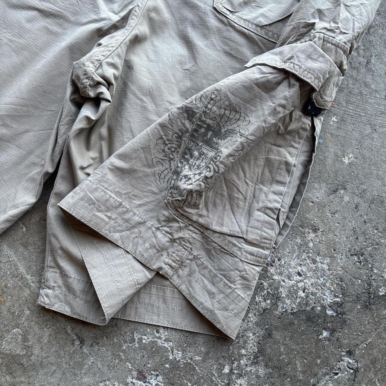 Y2K Tan Lee shorts