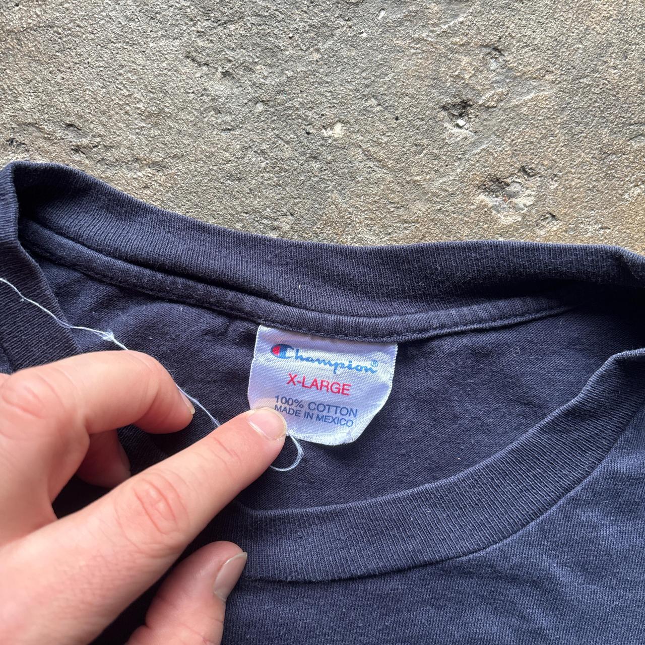 Navy Notre Dame  Champion t-shirt - XL