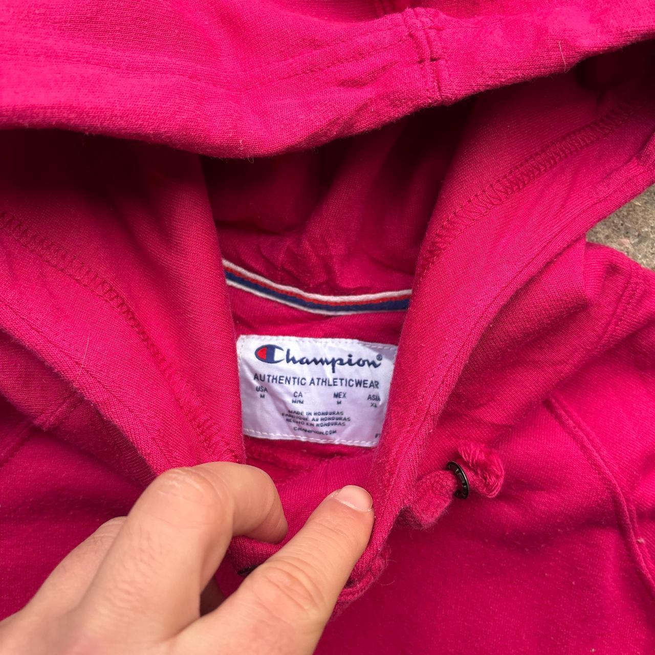 Pink Champion hoody - M