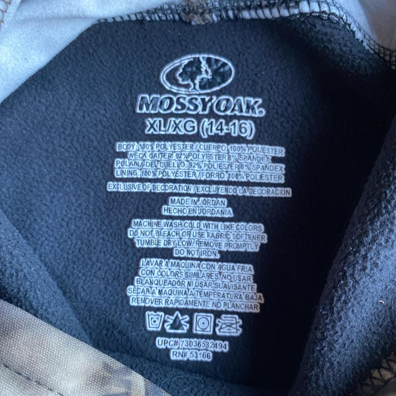 Mossy Oak Camouflage Hooded Jacket/Hoodie - M (women’s)