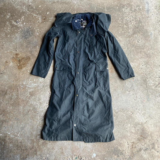 Black Wax Kenlin Trench Coat - XS