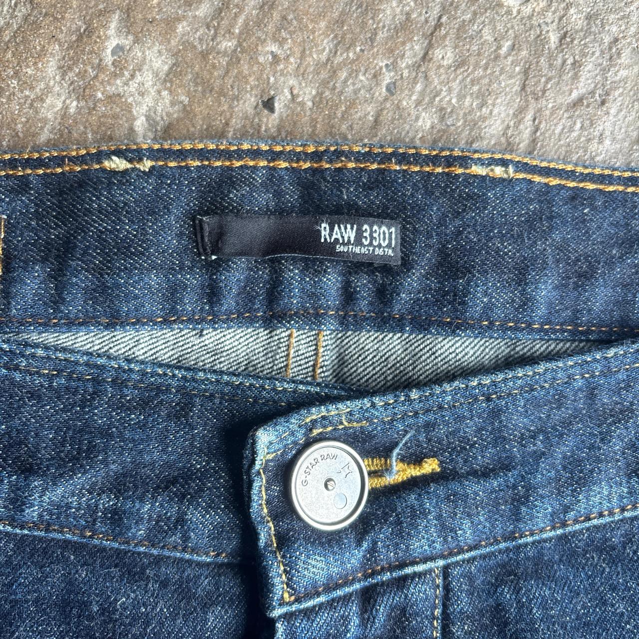 Blue G-Star RAW Denim Barrel Jeans - W36