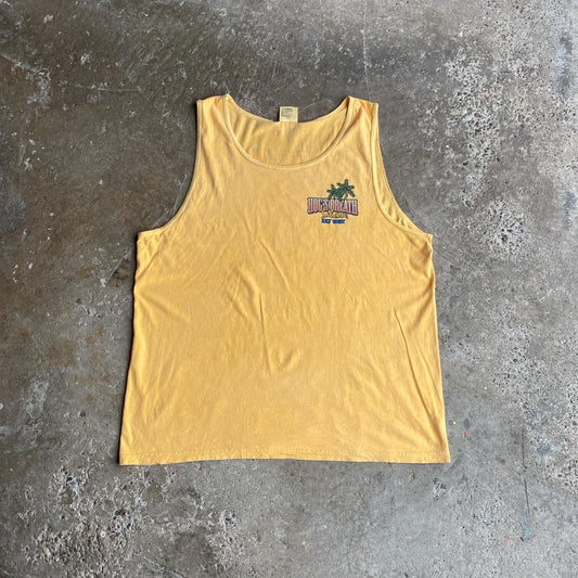Peach Graphic Bar Vest - XL