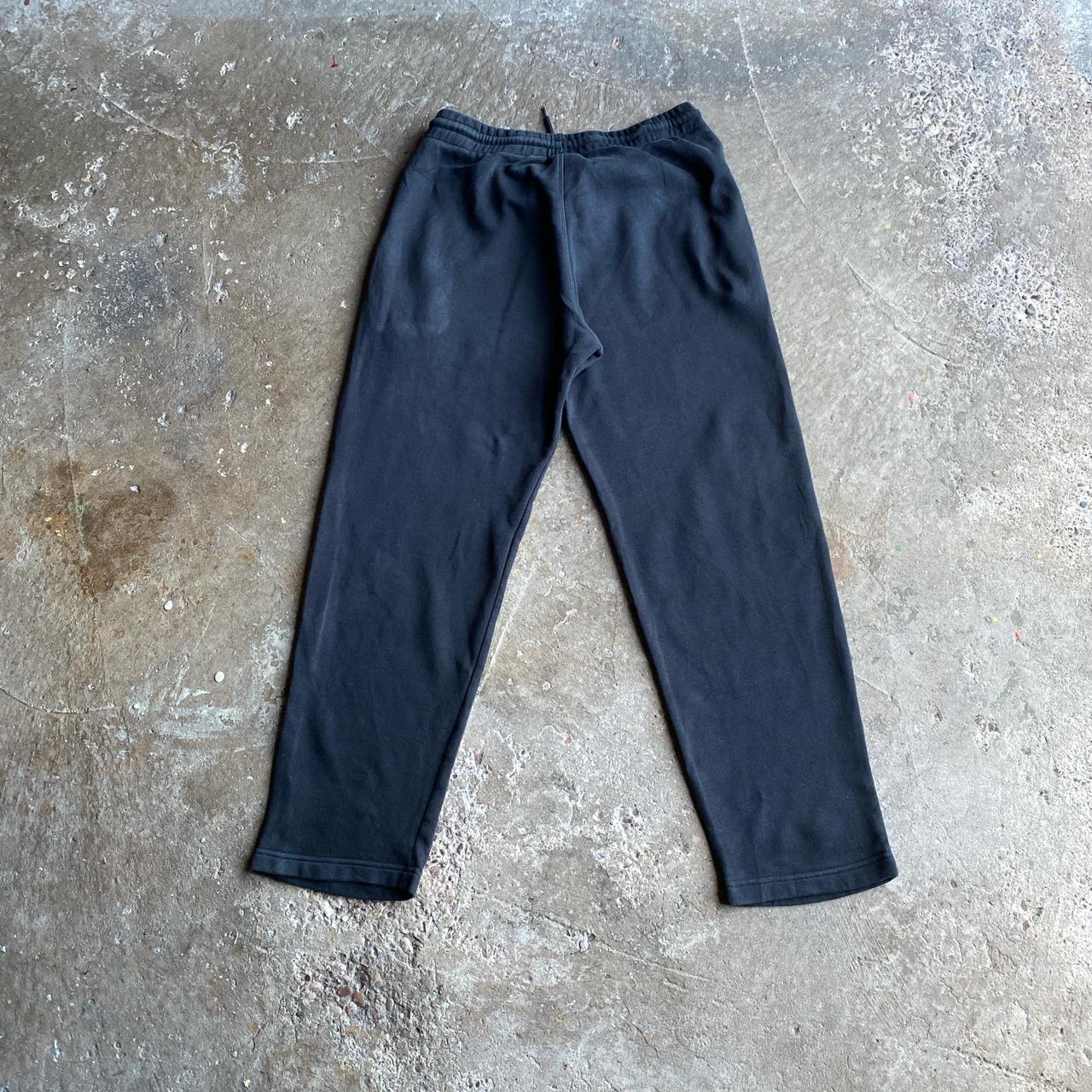 Black Reebok Tracksuit Bottoms - M