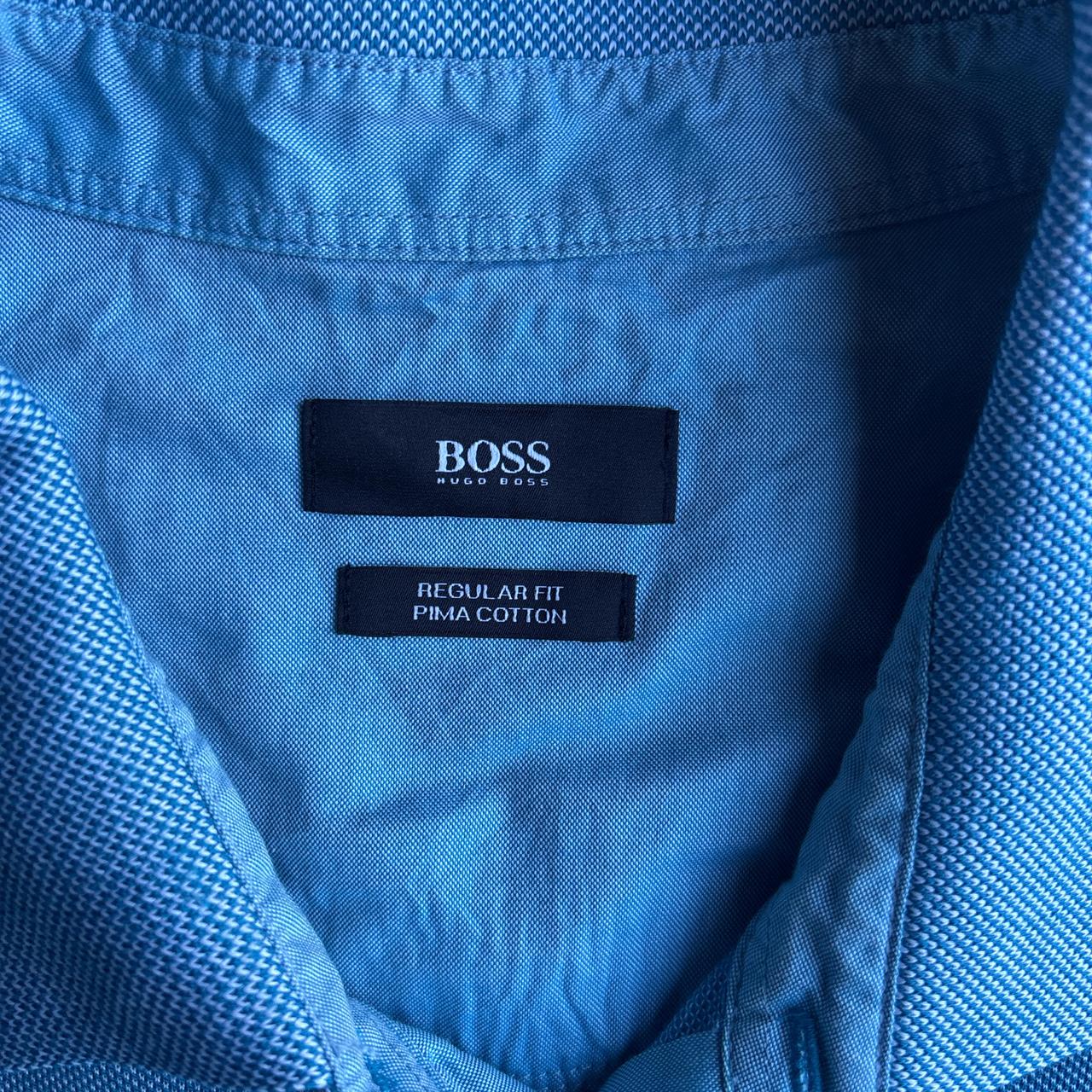 Blue Hugo Boss Polo Shirt - XL