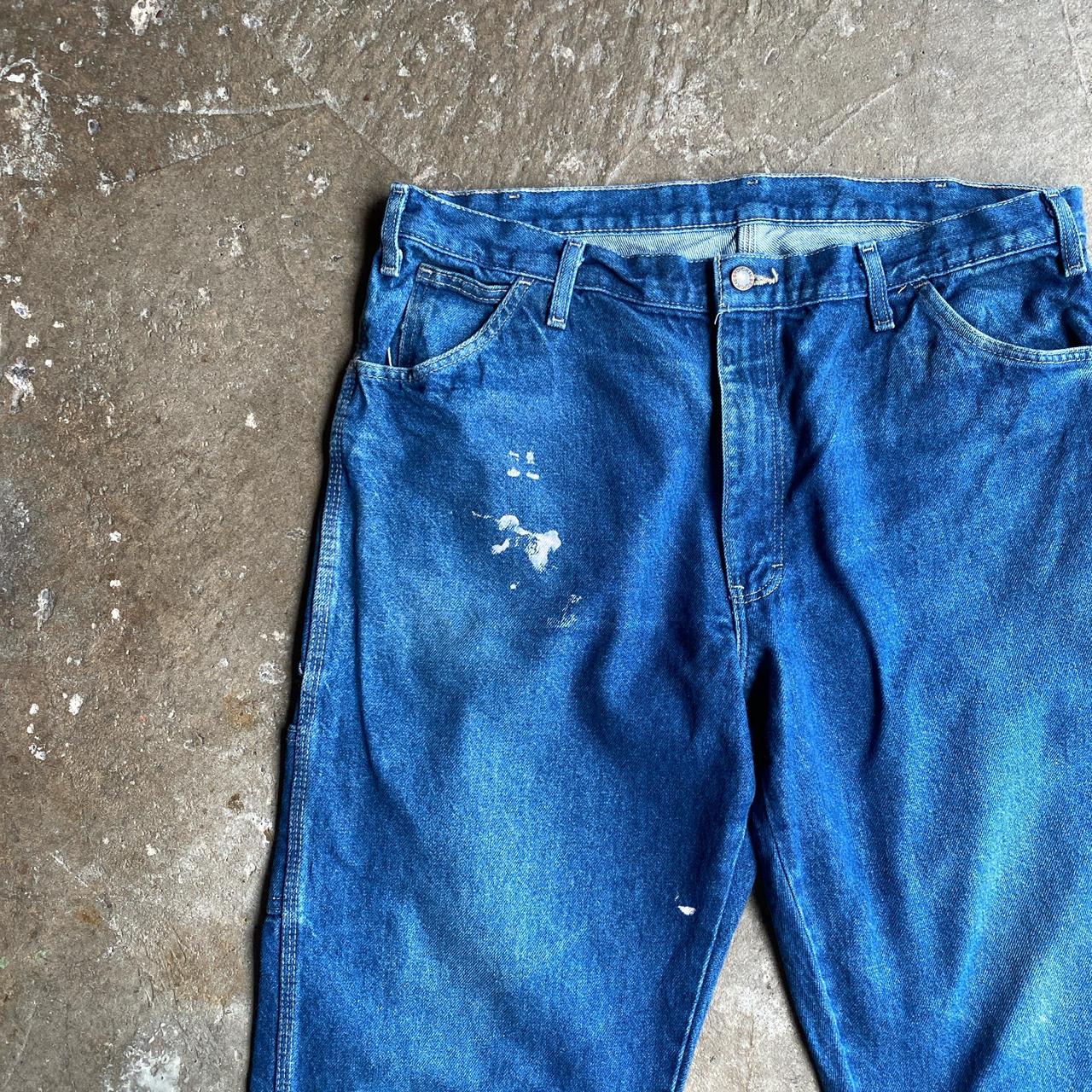 Blue Denim Dickies Carpenter Jeans - W38