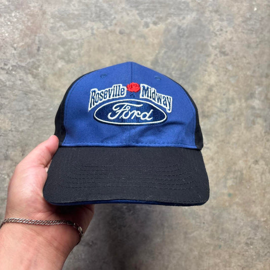 Black and Blue Ford Roseville Midway baseball cap  - OS