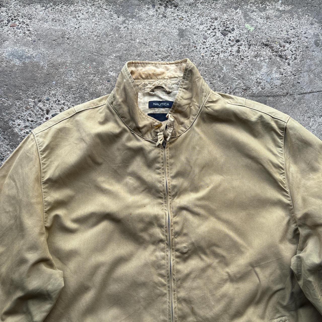 00s Tan Nautica Bomber jacket - XL