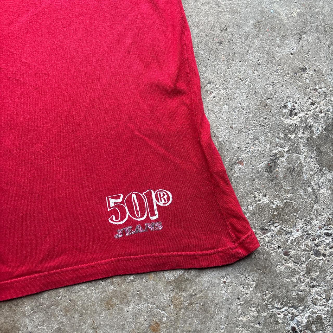 Red Levi’s red label graphic tee - XL