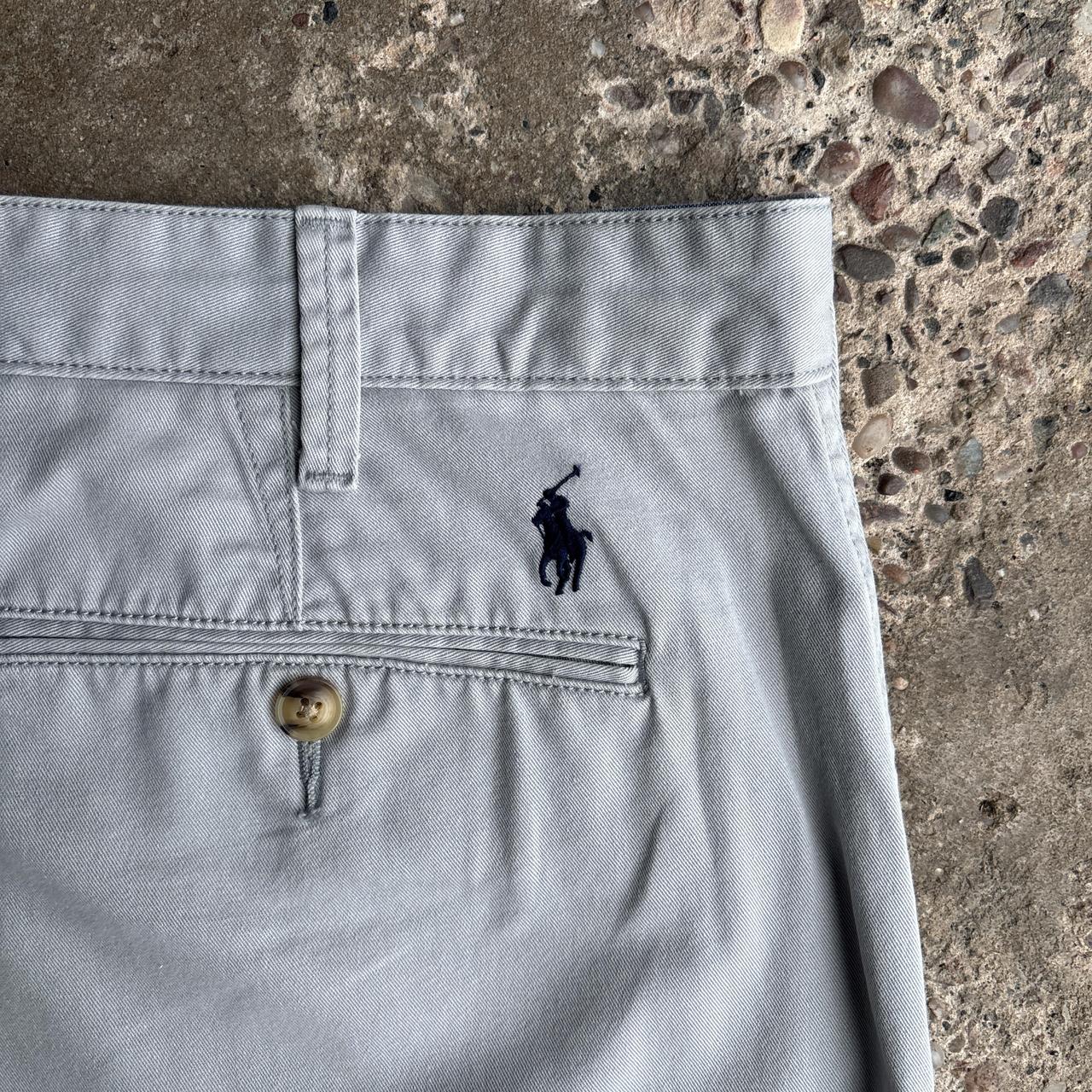 Light Grey Polo Ralph Lauren Chino Shorts - W36
