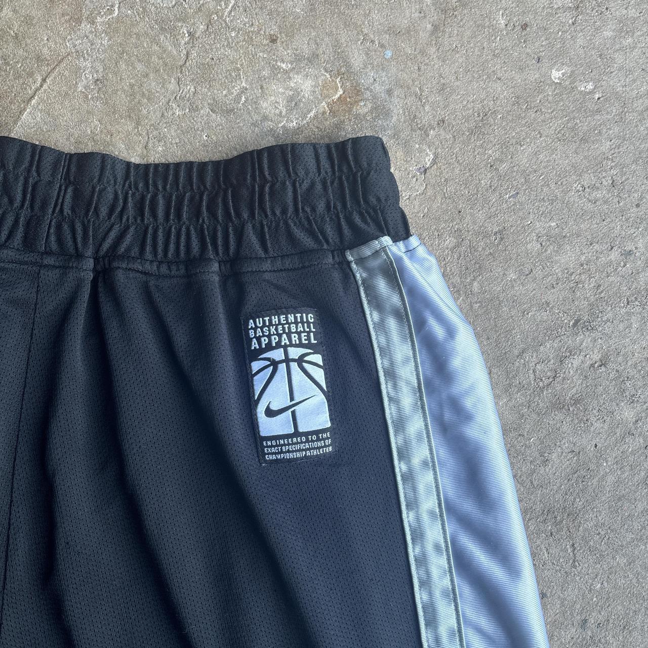 Black/Silver Nike Dri-Fit Basketball Shorts