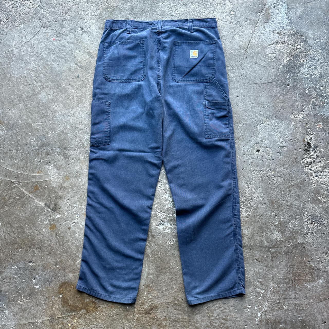 Navy Carhartt carpenter pants