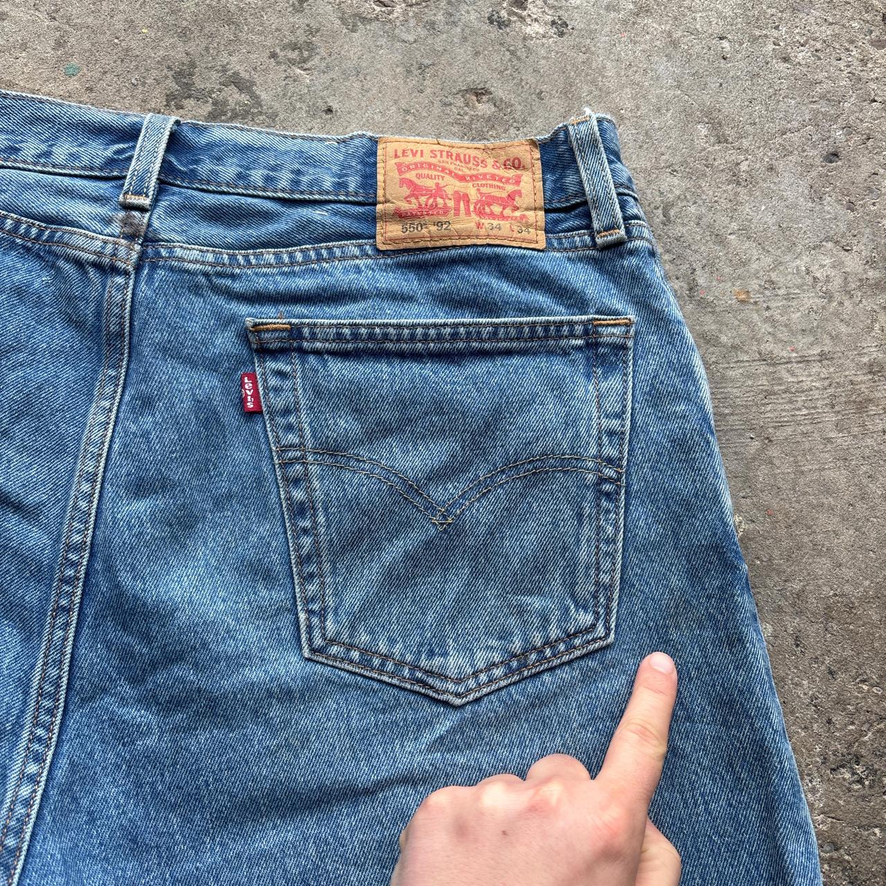 Blue denim 550 ‘92 Levi’s Shorts