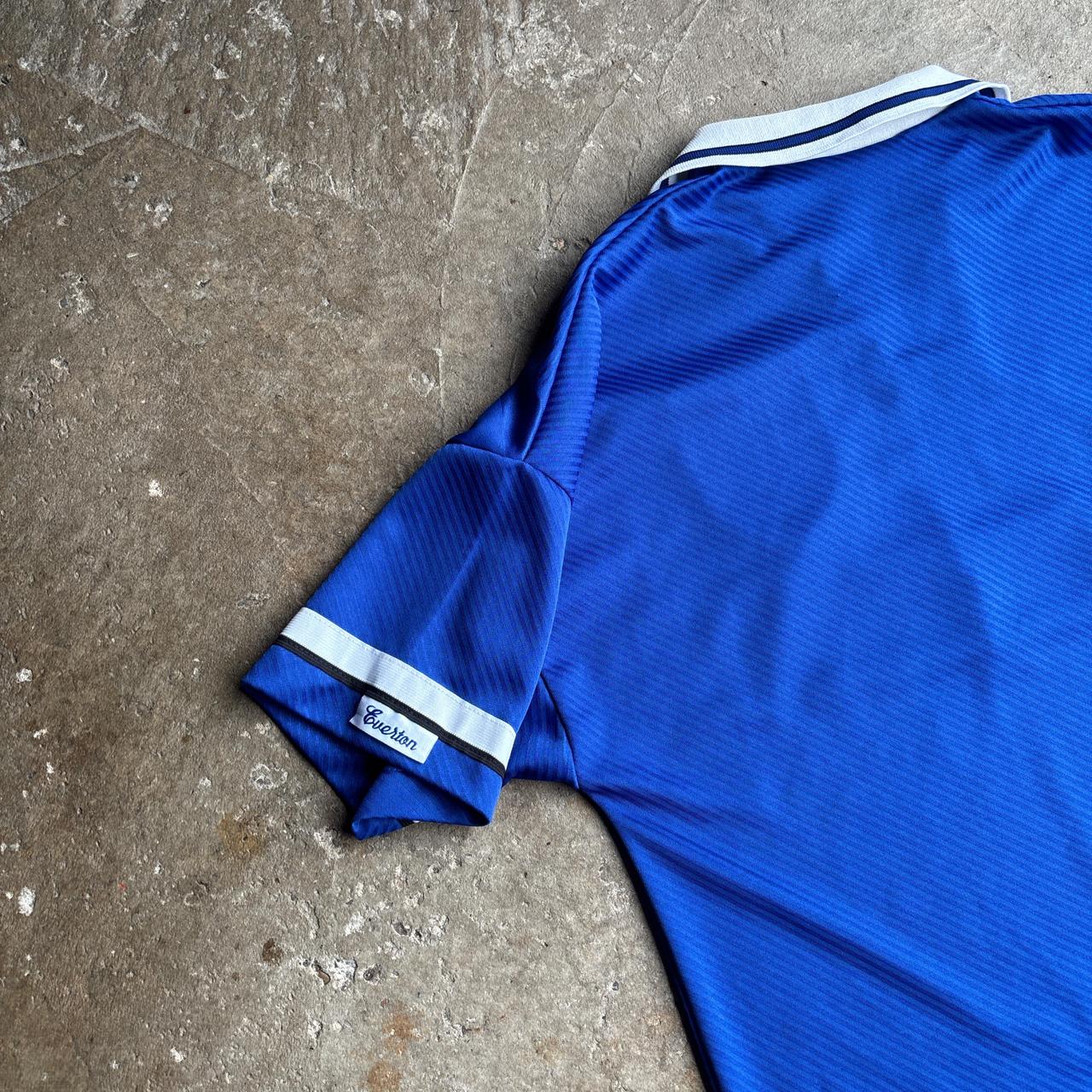 Blue Everton 1993-95 Umbro Football Home Shirt - L