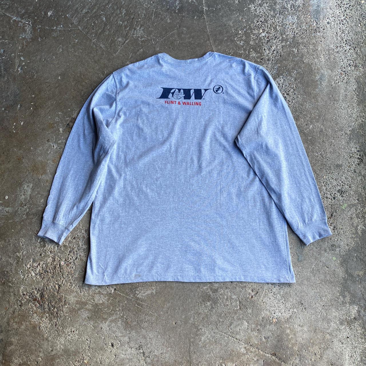 Classic Grey Carhartt Long Sleeve T-Shirt - 2XL