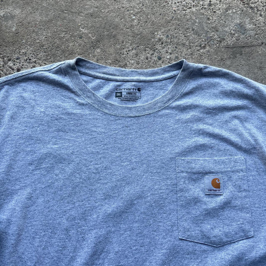 Grey ‘Pdn Construction’ carhartt long sleeve top - XXL