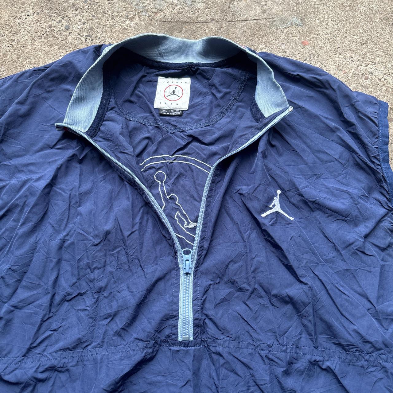 Blue and navy Jordan body warmer