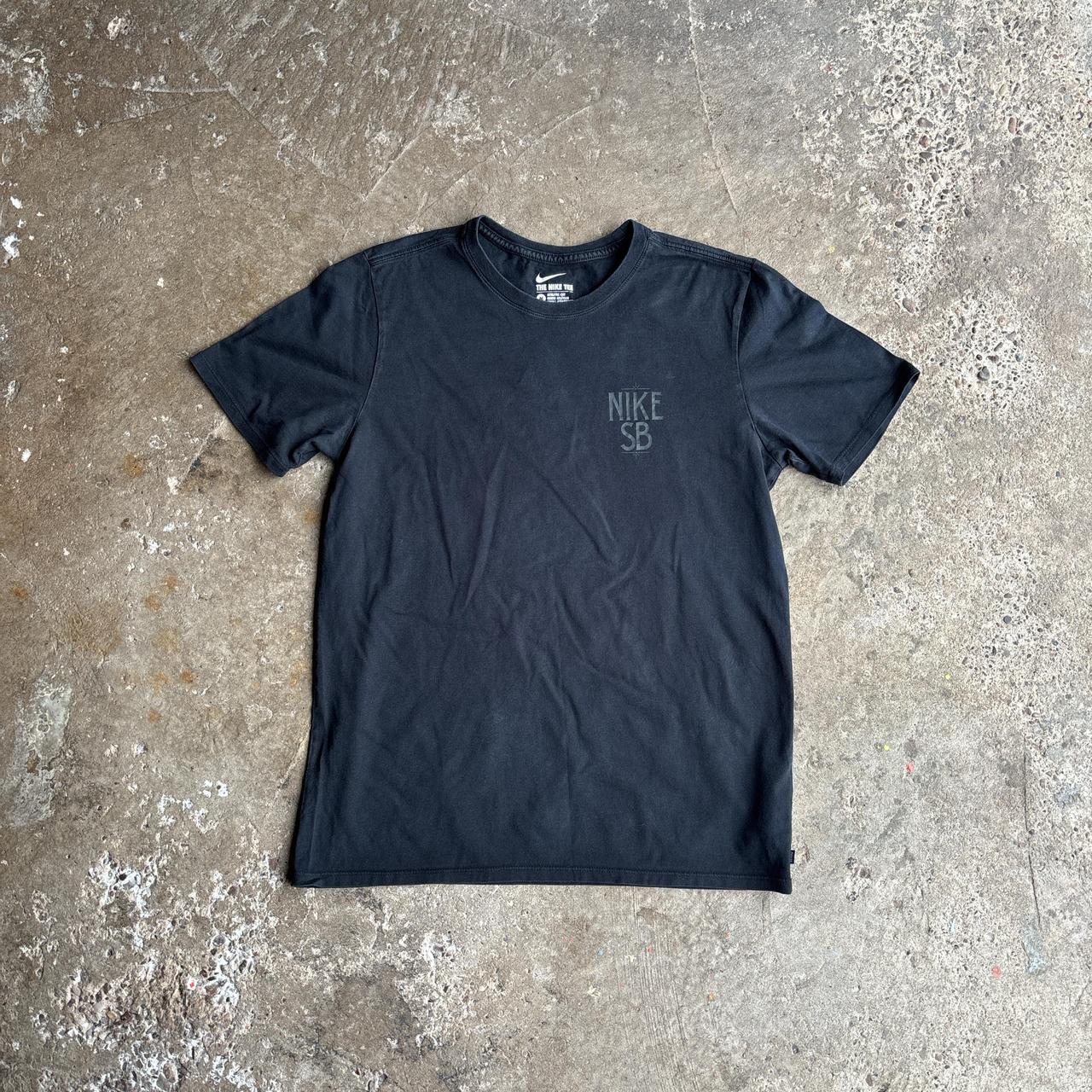Black Nike SB T-Shirt w/ Back Graphic