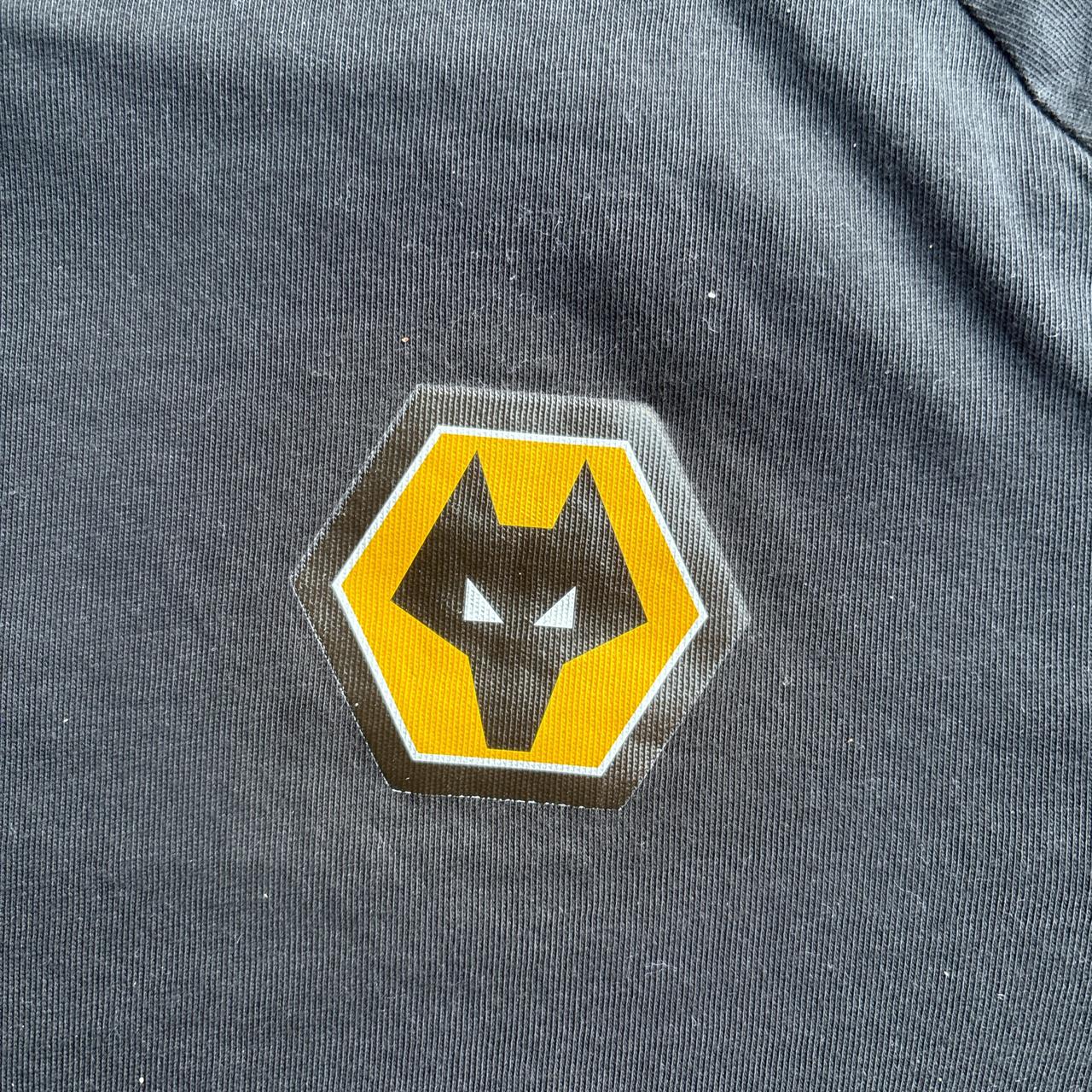 Adidas Wolves Three Stripe Sports T-Shirt