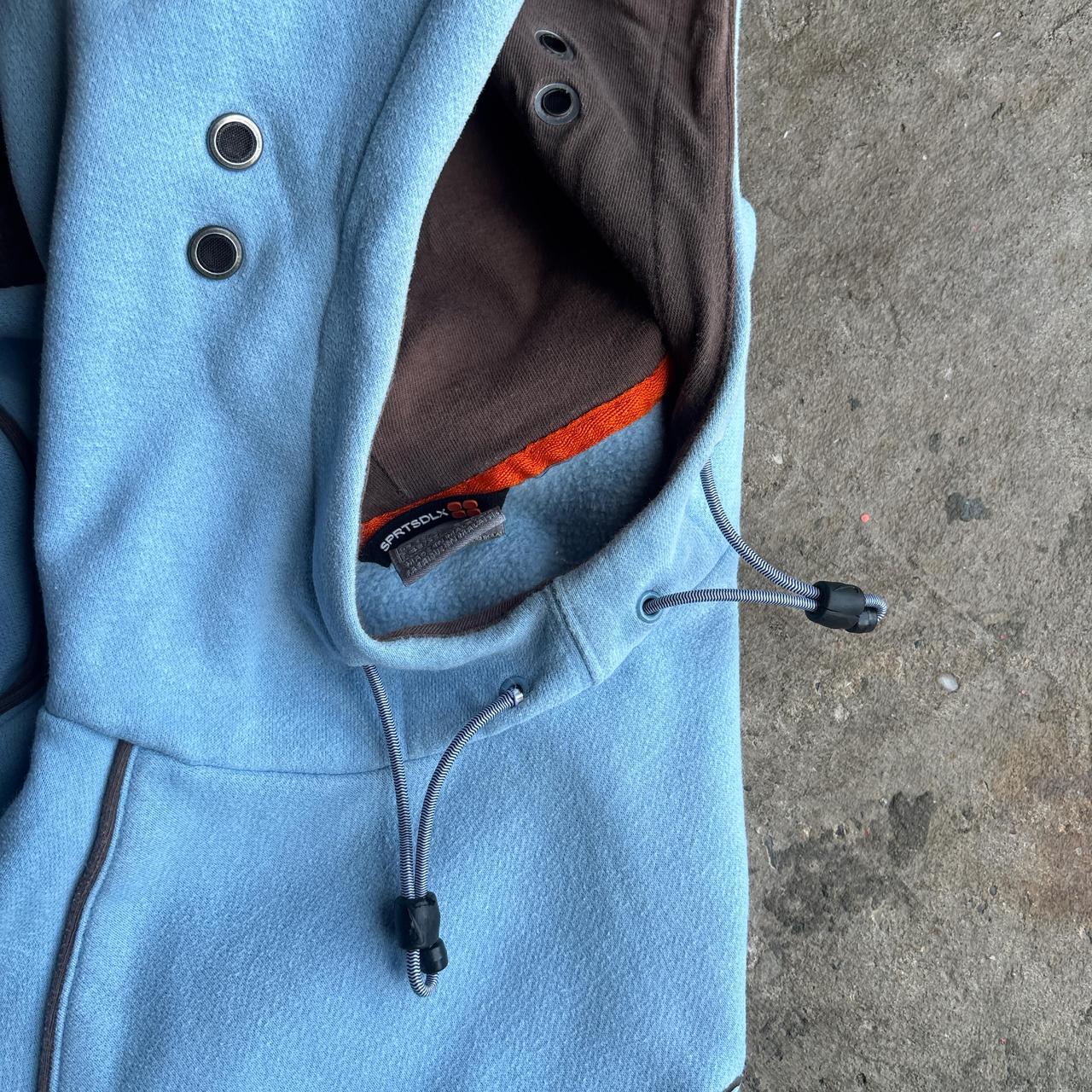 Light Blue Vintage Nike SPRTSDLX Hoodie