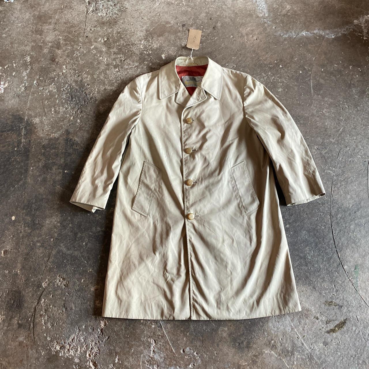 Vintage Cream Aquascutum Trench Coat - L