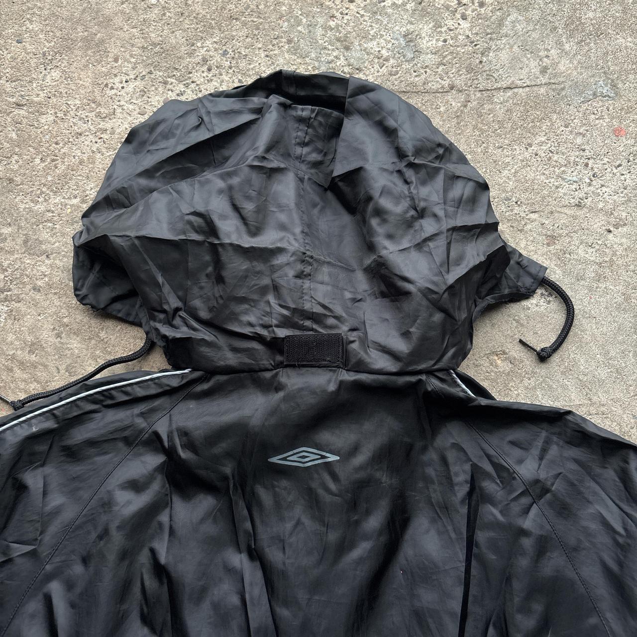 Vintage Black Umbro windbreaker jacket