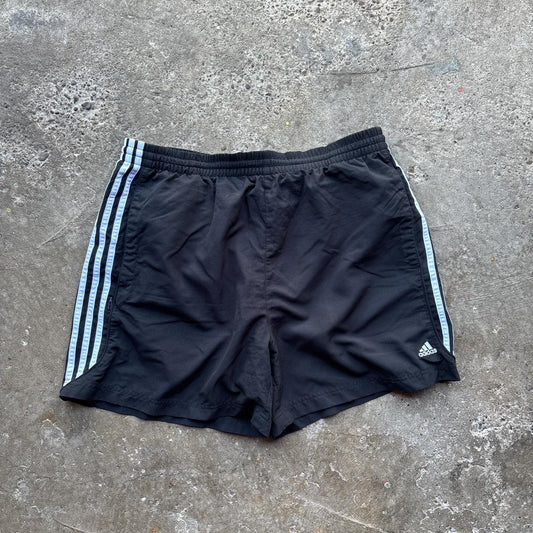 00s Black Adidas active wear shorts
