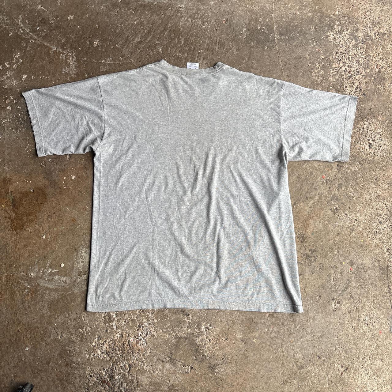 Grey Adidas Graphic Football/Soccer T-Shirt