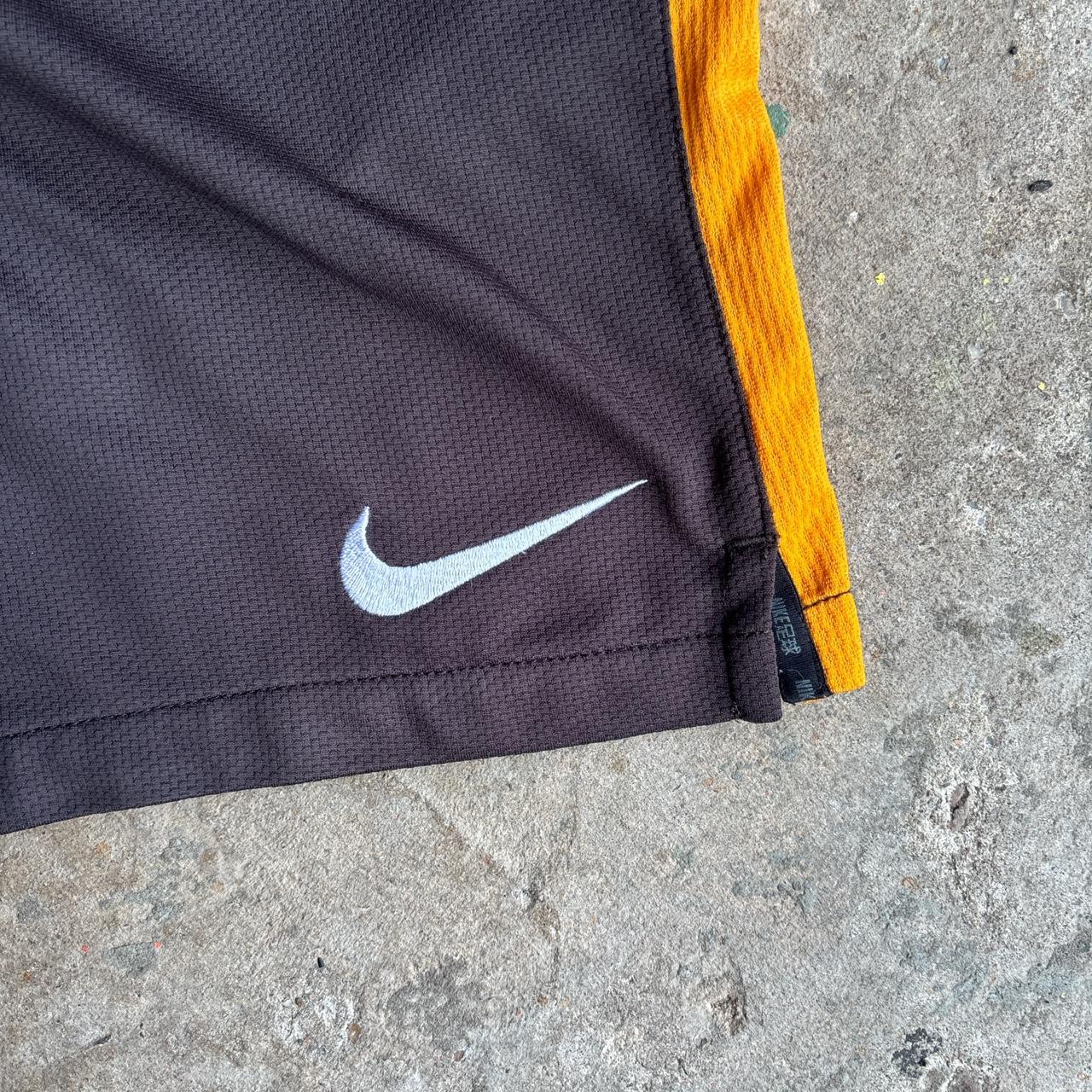 Brown Nike Roma Dri-Fit Football Shorts