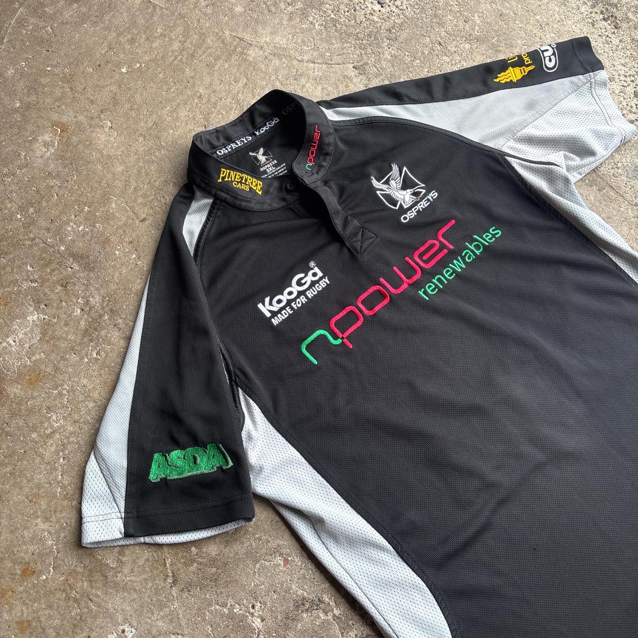 2005/06 Ospreys KooGa Rugby Home Shirt - 2XL