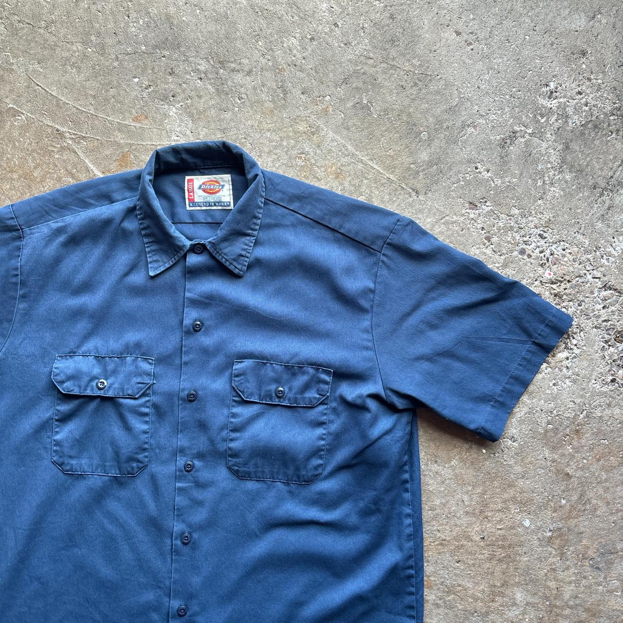 Navy Dickies Workwear Shirt