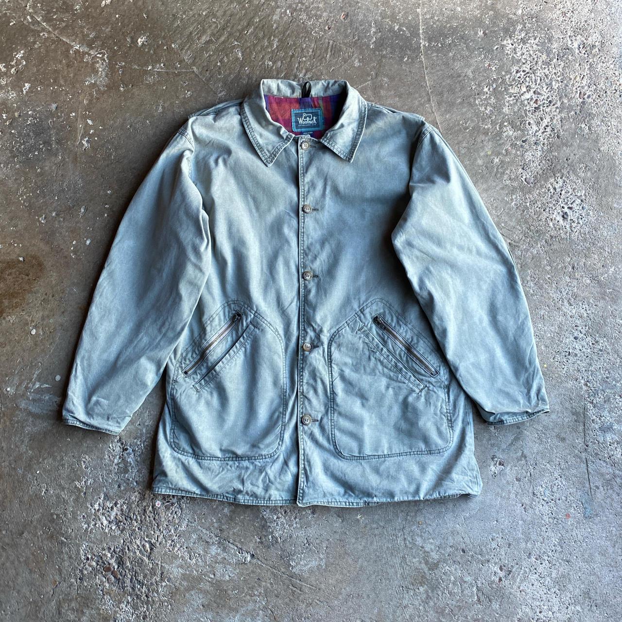 Vintage Grey Woolrich Chore Jacket - L