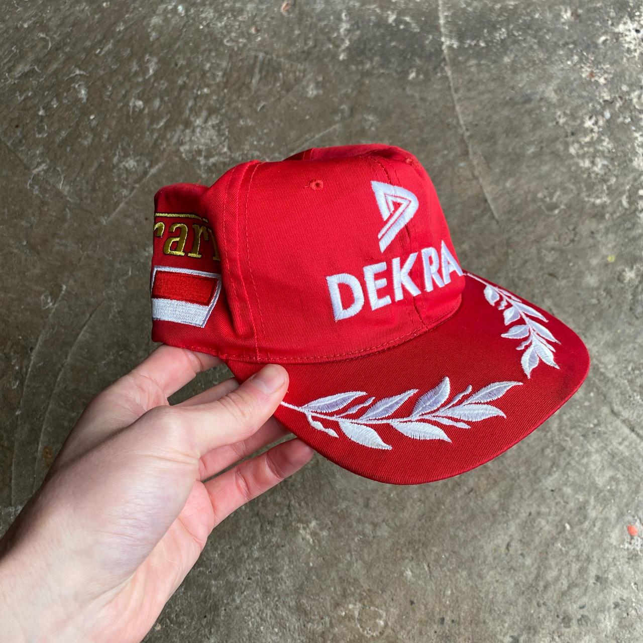Red Dekra Ferrari Formula 1 Cap - One Size
