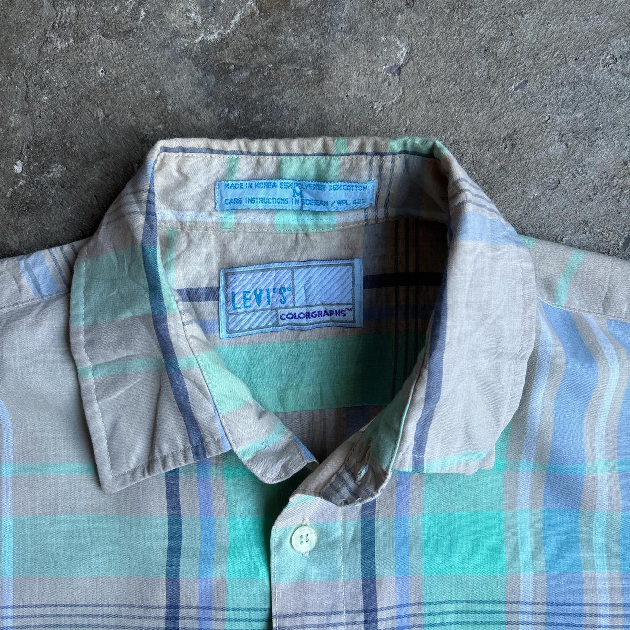 Vintage 90s Levi’s Striped Short Sleeve Shirt