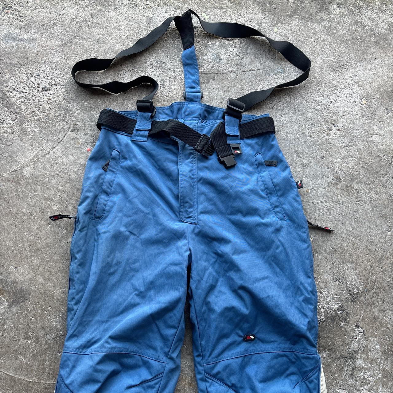 Blue and cream Trespass Ski pants