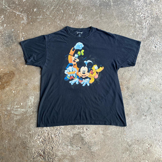 Black Disney Fab Four Graphic T-Shirt - XL