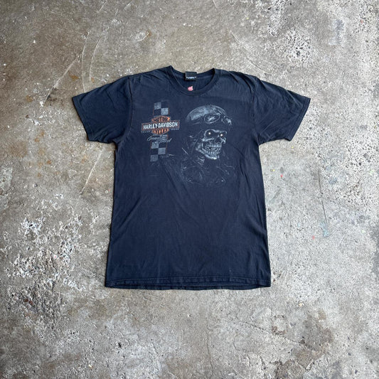 Black Harley Davidson Graphic T-Shirt