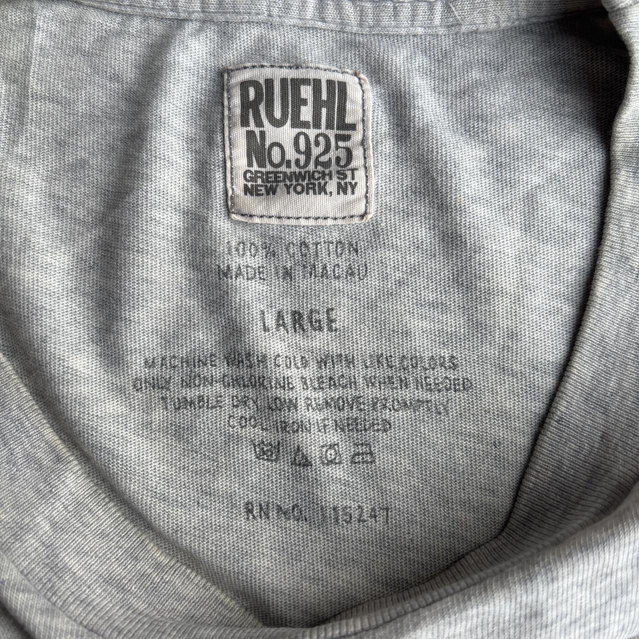 Grey ‘The New York School’ Graphic Text T-Shirt - L