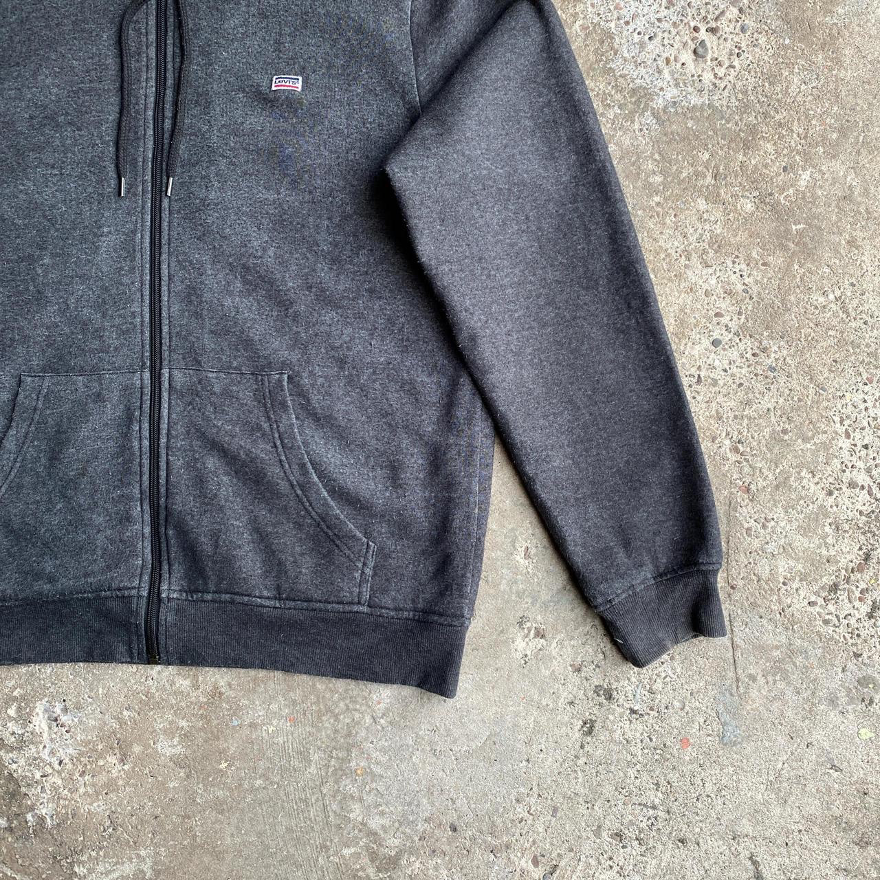 Grey Levi’s Full Zip Hoodie - L