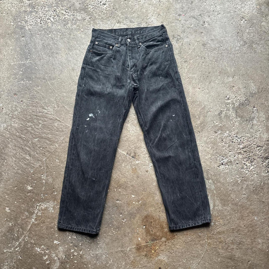 Black Levi’s 550 Stone Wash Jeans - W31