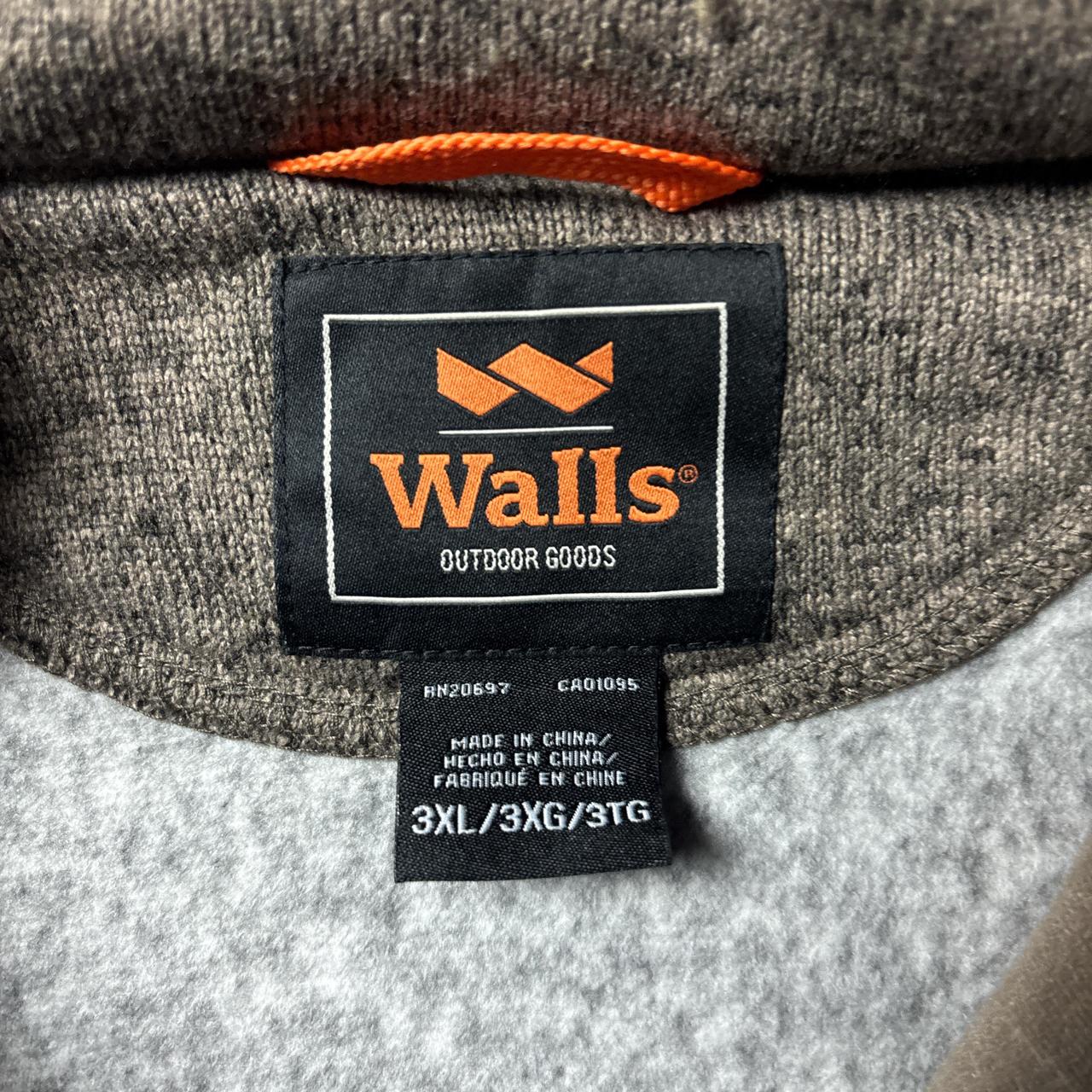 Walls Woodland Print Full Zip Fleece - 3XL