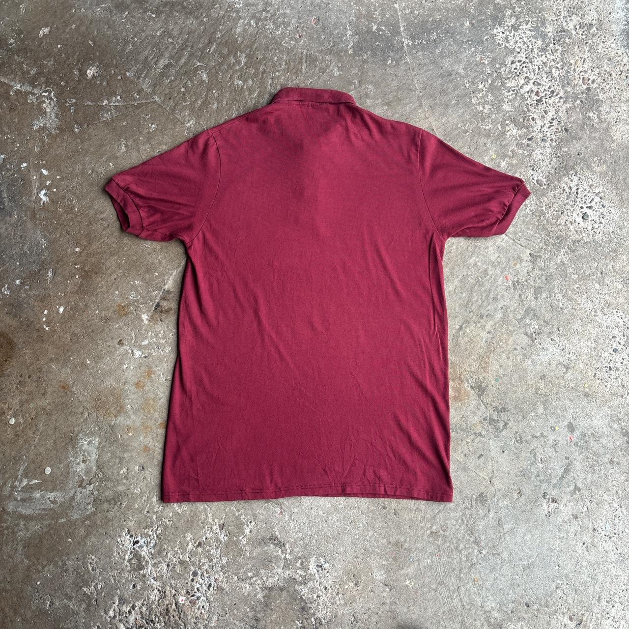 Vintage Camp Gerber 94’ Burgundy Polo Shirt