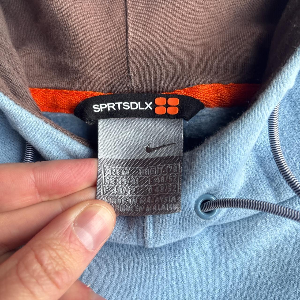 Light Blue Vintage Nike SPRTSDLX Hoodie
