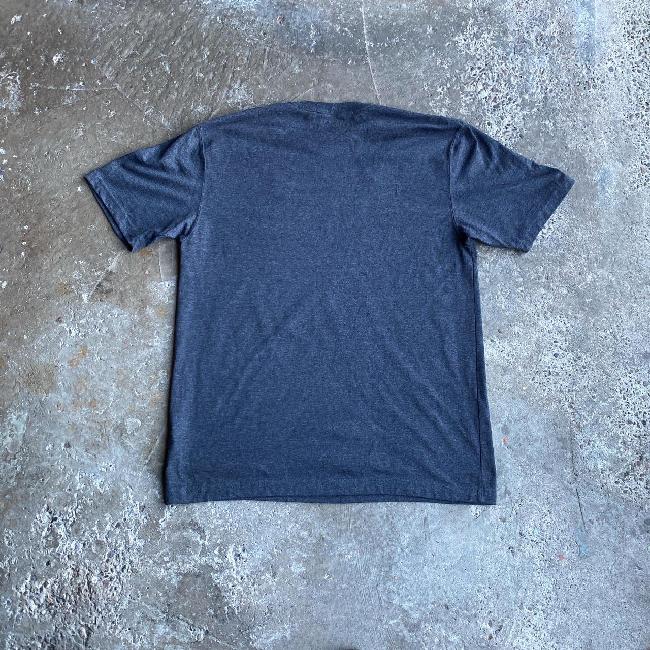 Grey Carhartt Text Graphic T-Shirt - M