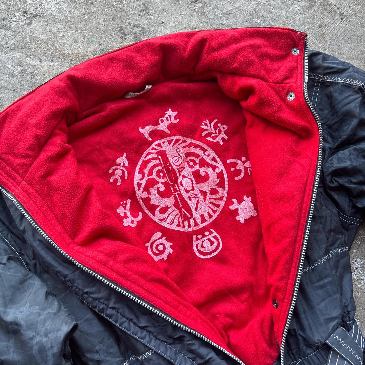 Black and red Luhta Sport ski suit