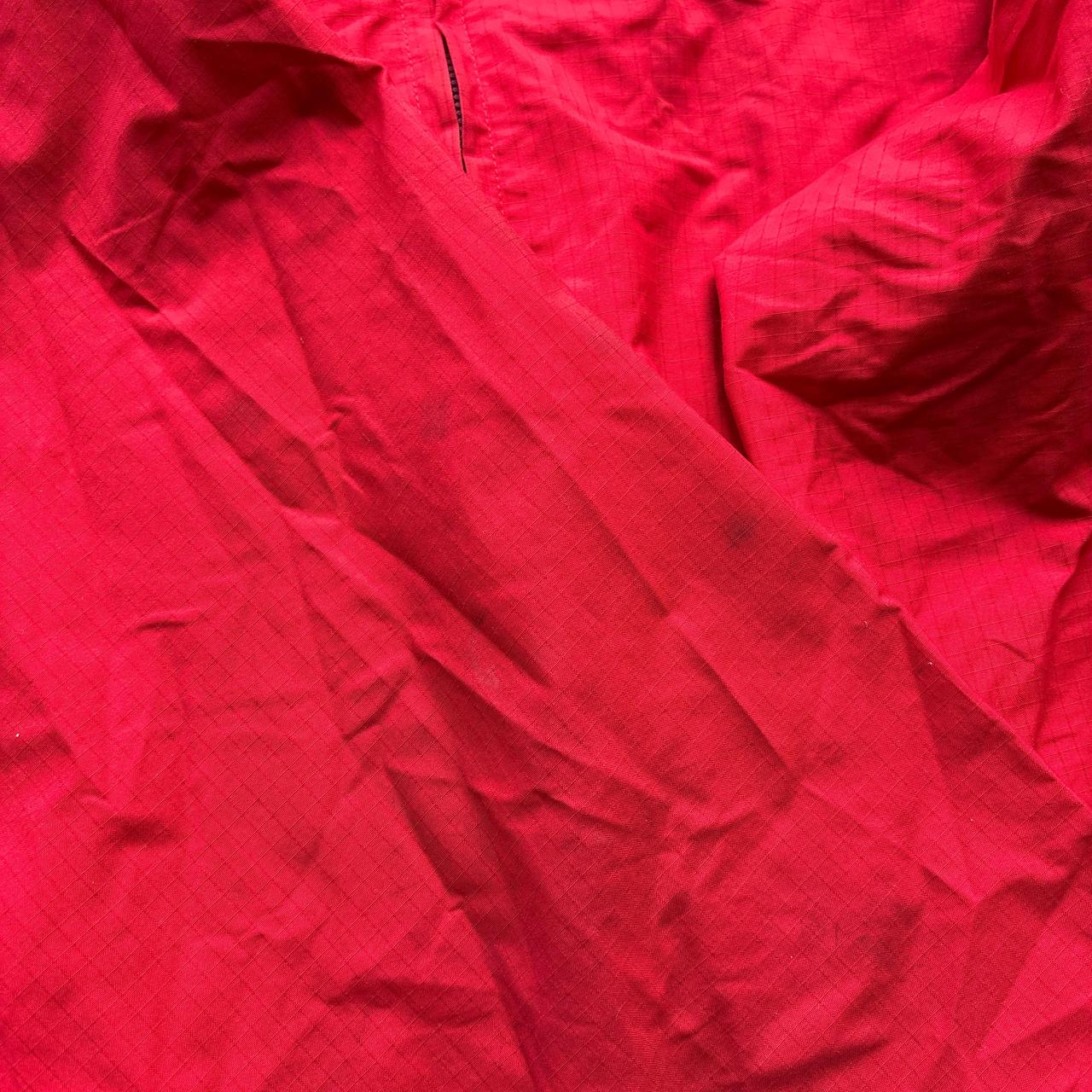 Red Umbro windbreaker track jacket