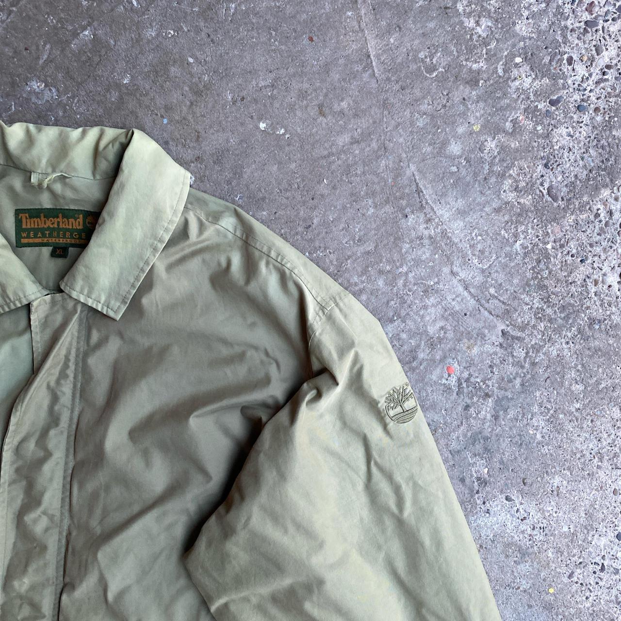 Khaki Green Timberland Full Zip Jacket - XL