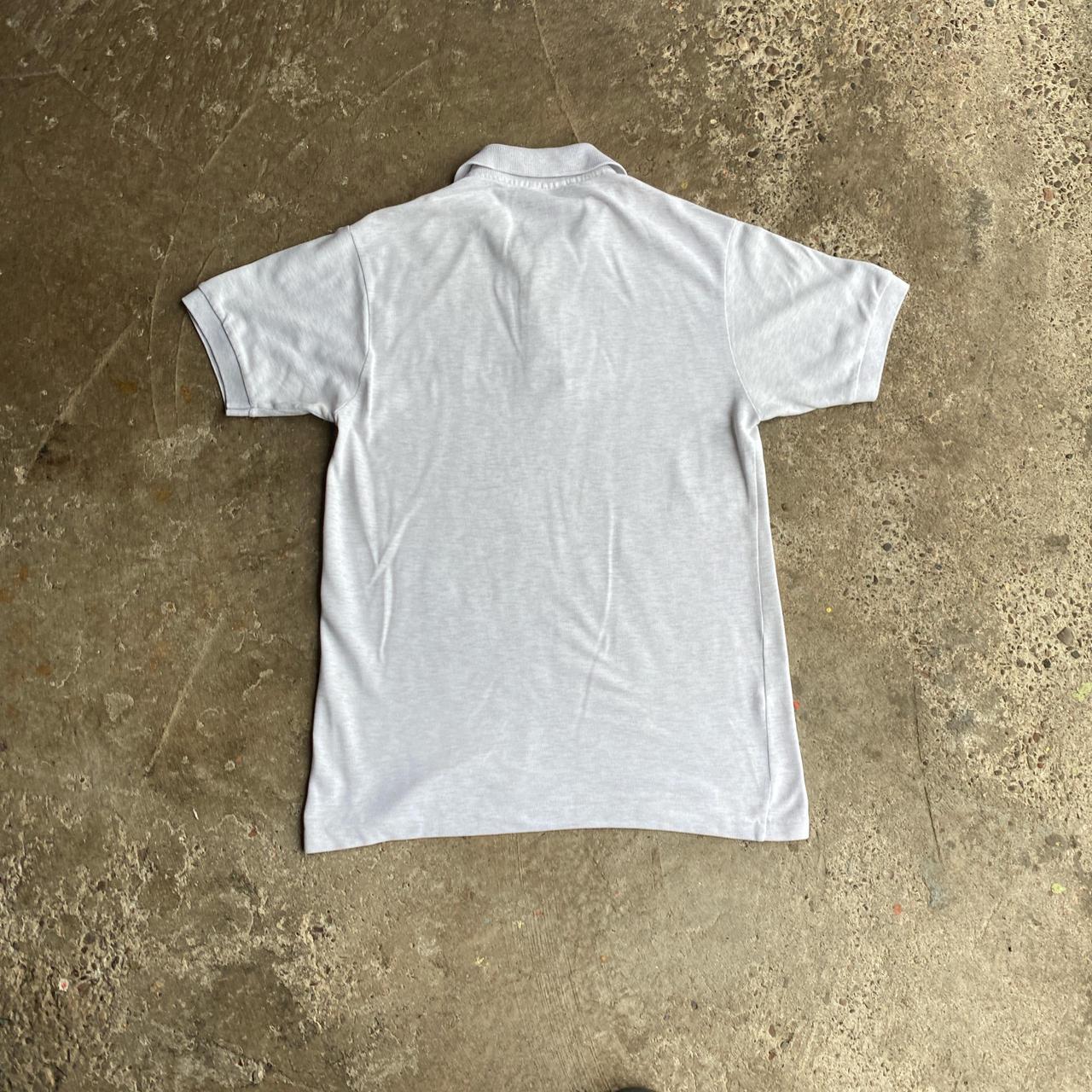 Classic Grey Lacoste Polo Shirt - XS