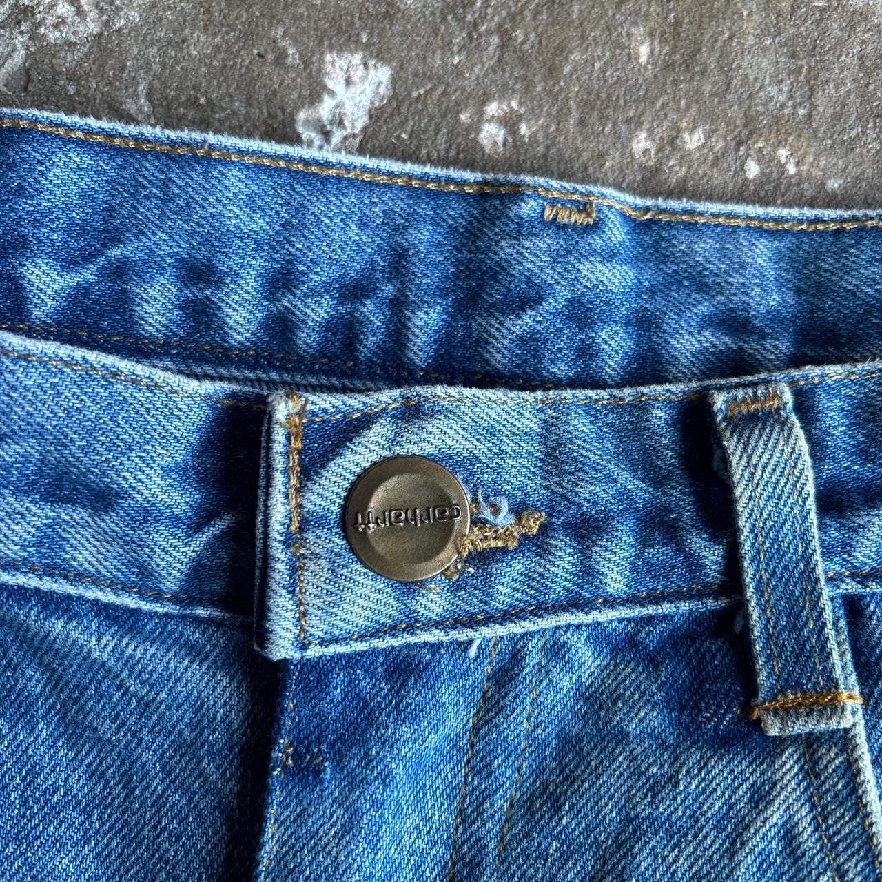 Blue Denim Carhartt Jean Shorts